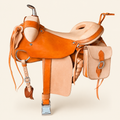 Silla Chaparral Color Natural y cuero Roble